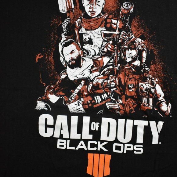 Call Of Duty Black Ops Mens Battery Baker Black Shirt New - Picture 3 of 4
